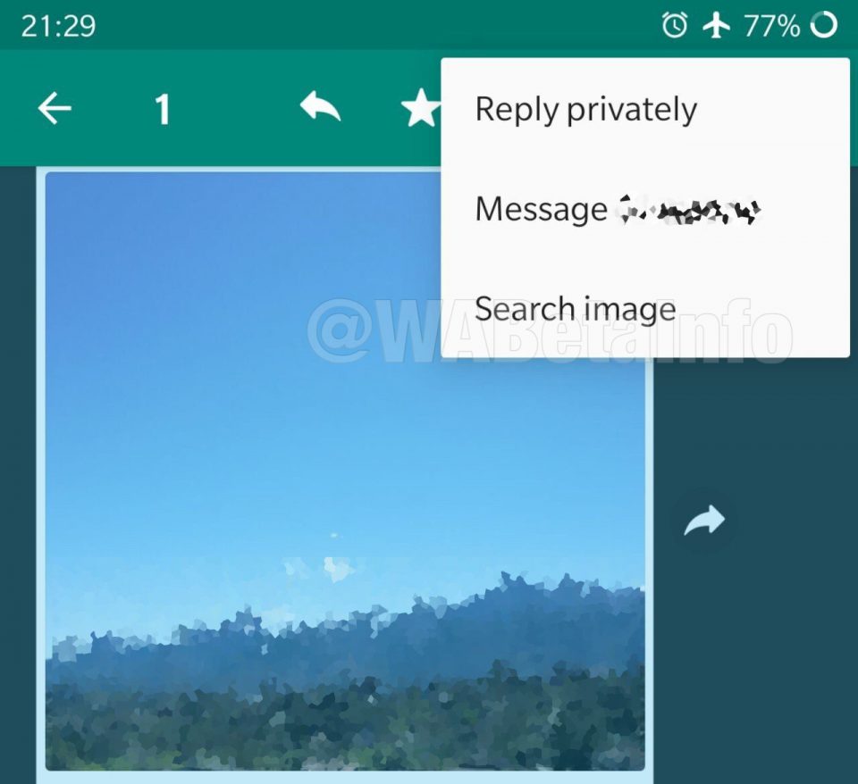 Whatsapp reverse image search