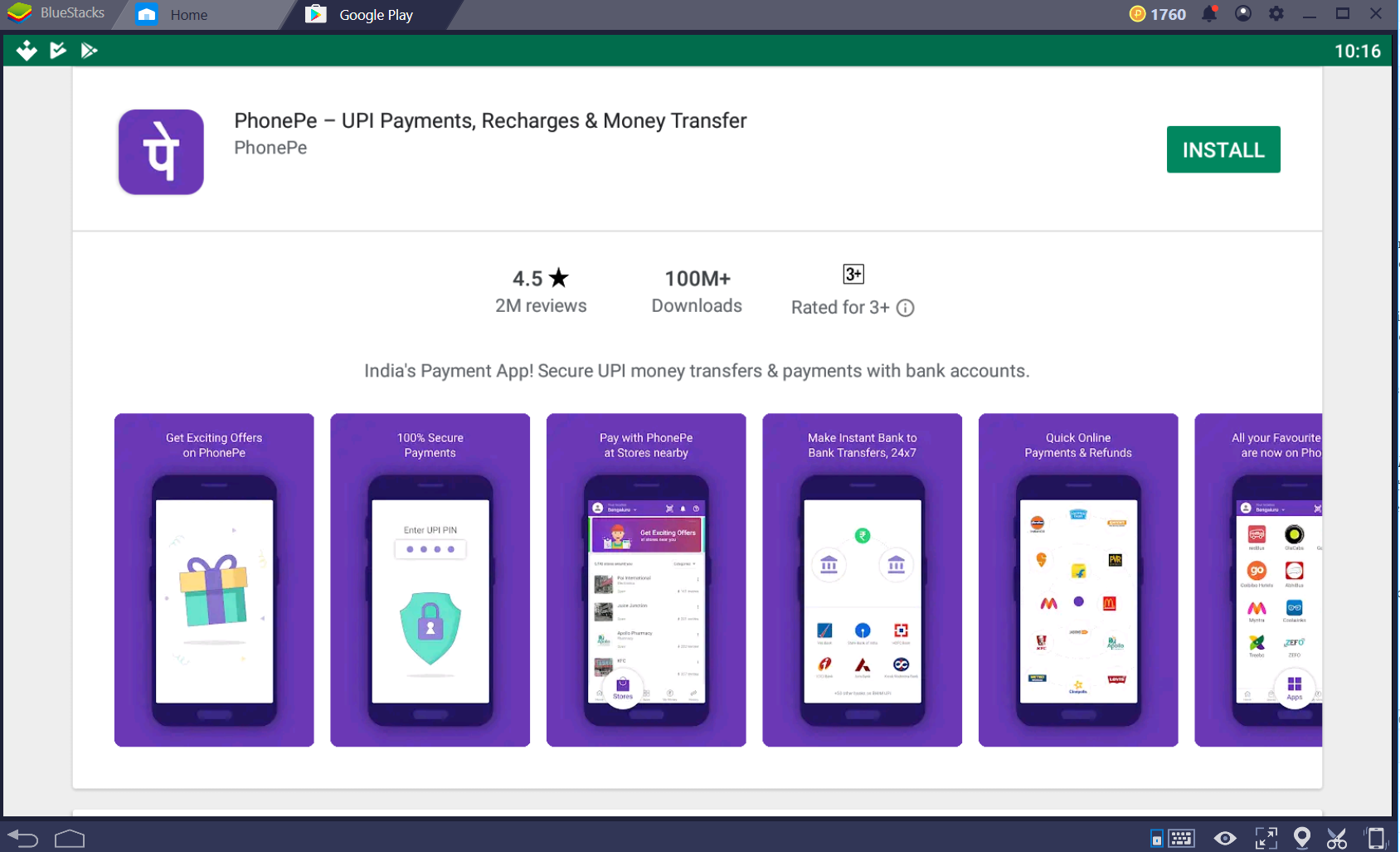 Phonepe for PC