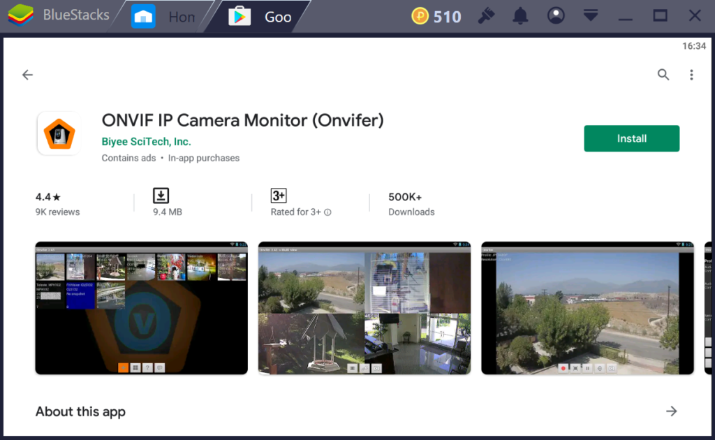 ONVIF IP Camera Monitor for PC