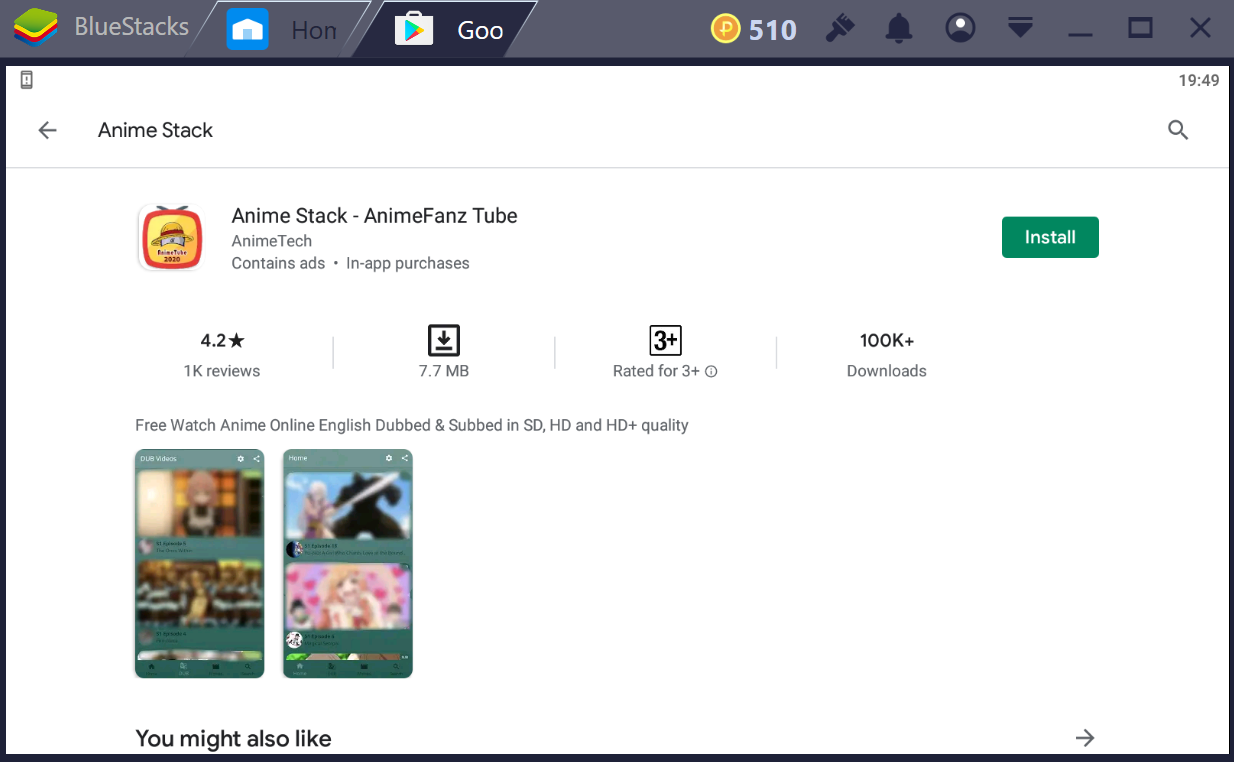 Download Anime Stack for PC, Windows and OS X - TechniApps