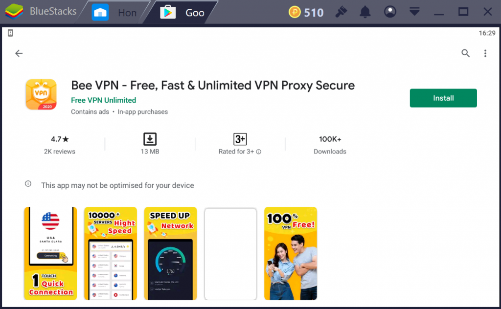 Bee VPN for PC