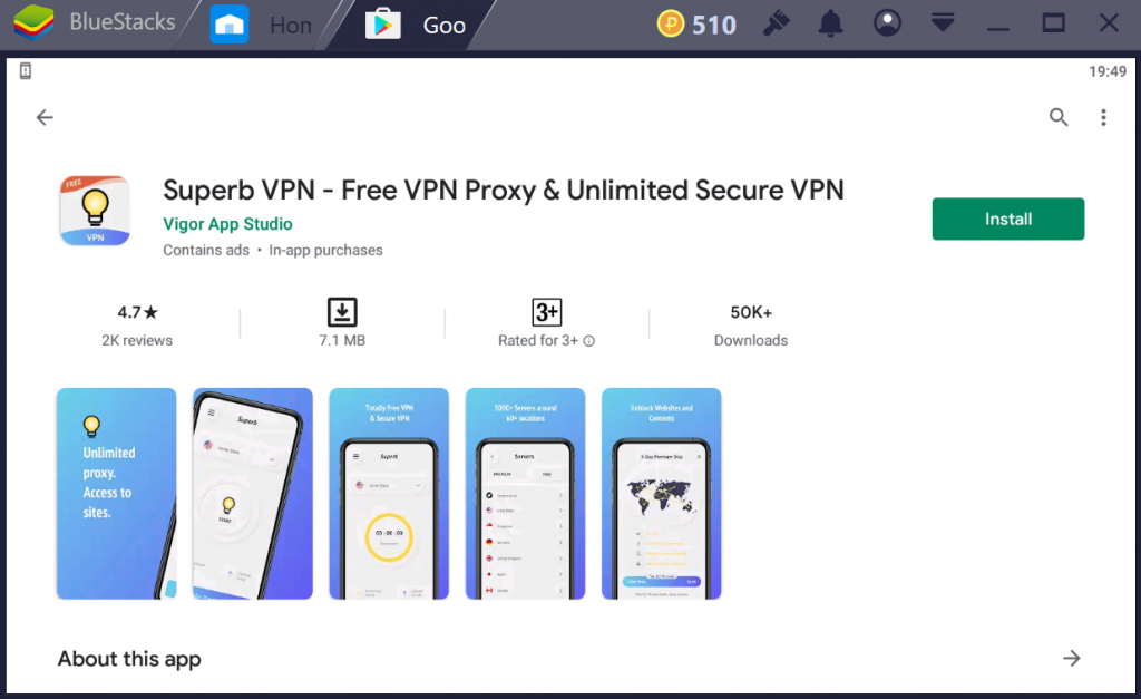 Superb VPN for PC