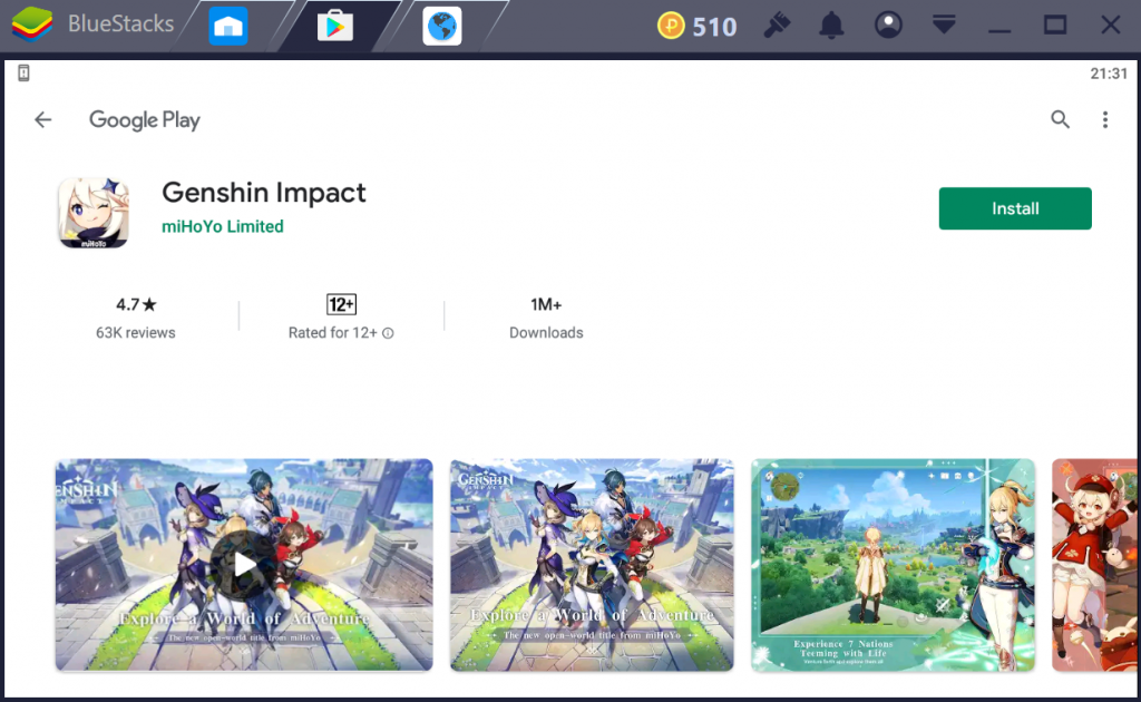 download genshin impact on pc