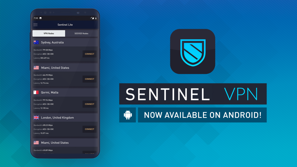 Sentinel VPN for PC