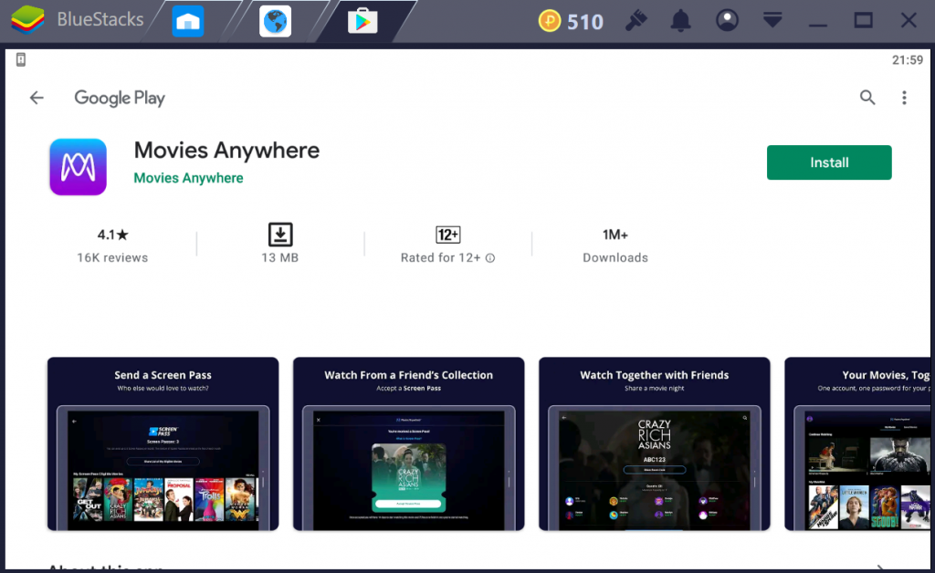 Movies Anywhere for PC