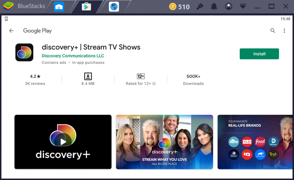 discovery Plus for PC