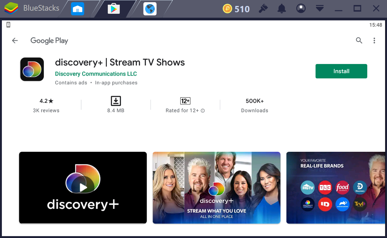 discovery plus account